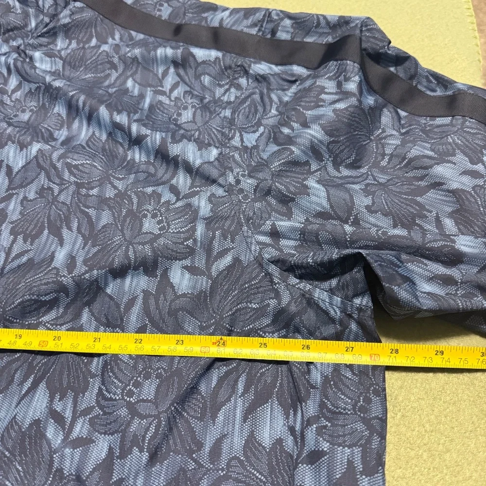 Athleta Women’s‎ Plus Sightseer Lace Jacket Sz 2X Windbreaker Blue Floral